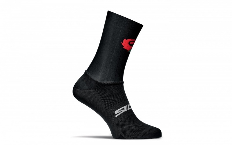 Black Men\'s SIDI Dynamic Socks Accessories Australia | PIP-3299