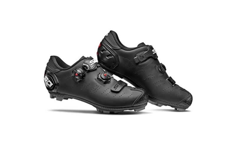 Black Men\'s SIDI Mtb Dragon 5 Matt Mega MTB Shoes Australia | TFZ-1266