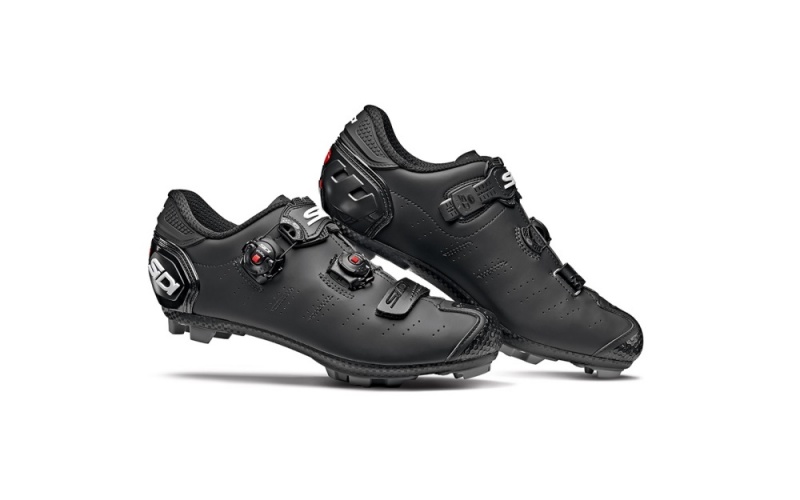 Black Men\'s SIDI Mtb Dragon 5 SRS Matt MTB Shoes Australia | MDE-4237