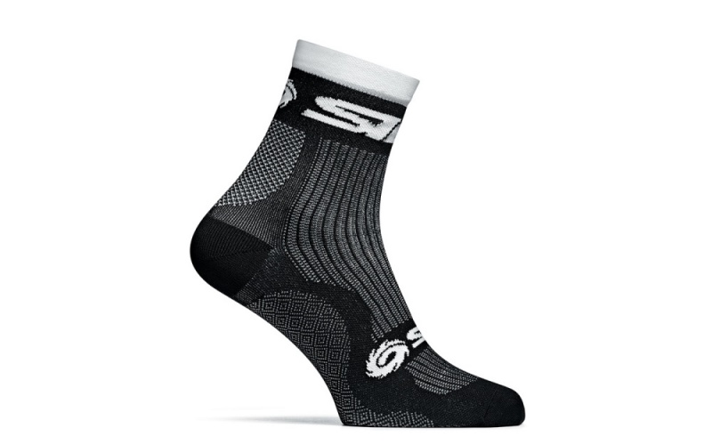 Black Men\'s SIDI Run Socks Accessories Australia | BTW-6902