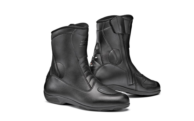 Black Men\'s SIDI Stivali One Rain 2 Touring Boots Australia | ZPD-7525