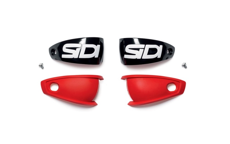 Black Red Men\'s SIDI Asymmetric Heel Cup Accessories Australia | DIU-9663