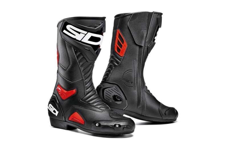 Black Red Men\'s SIDI Performer Racing Boots Australia | PYO-3391