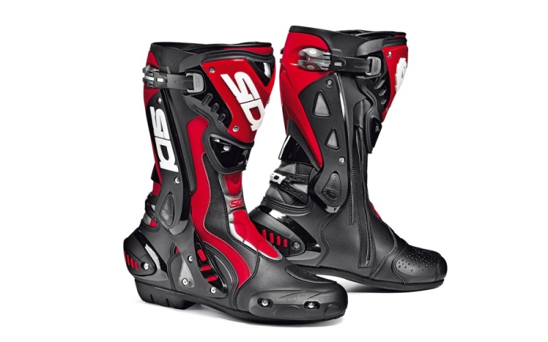 Black Red Men\'s SIDI St Boot Racing Boots Australia | SAG-8635