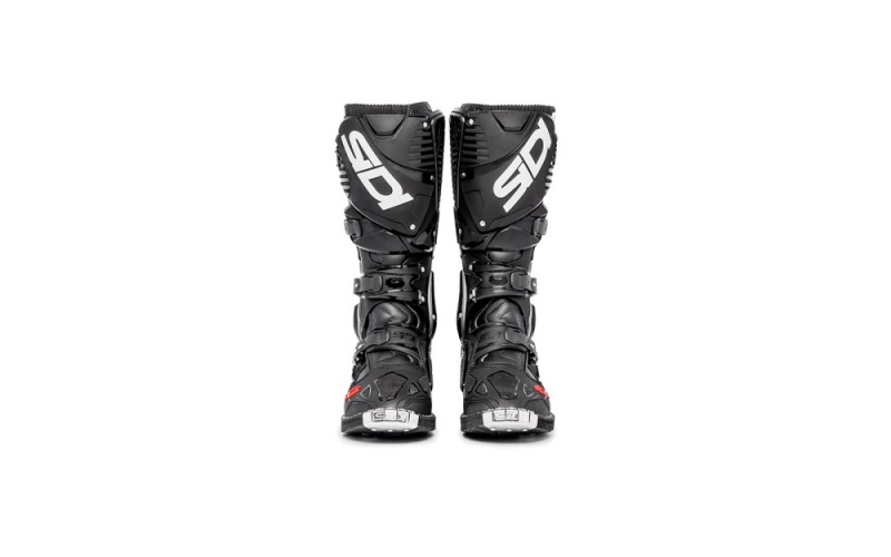 Black Women's SIDI Crossfire 3 Offroad Boots Australia | BTP-7869