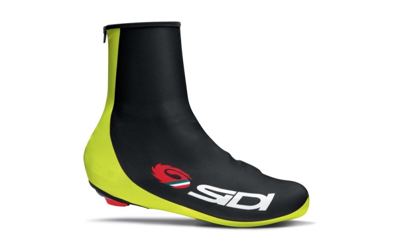 Black Yellow Men\'s SIDI Chrono Plus Covershoes Clothing Australia | ICV-8506