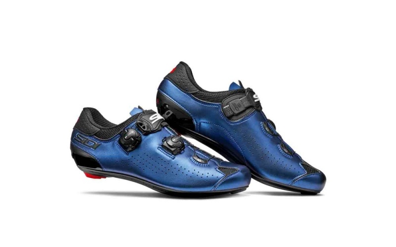 Blue Men\'s SIDI Genius 10 Road Cycling Shoes Australia | XGY-3298