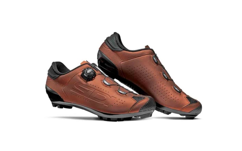 Brown Men\'s SIDI Mtb Dust MTB Shoes Australia | BMG-4329