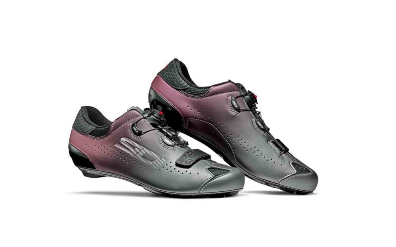 Burgundy Men\'s SIDI Sixty Road Cycling Shoes Australia | IWU-6598