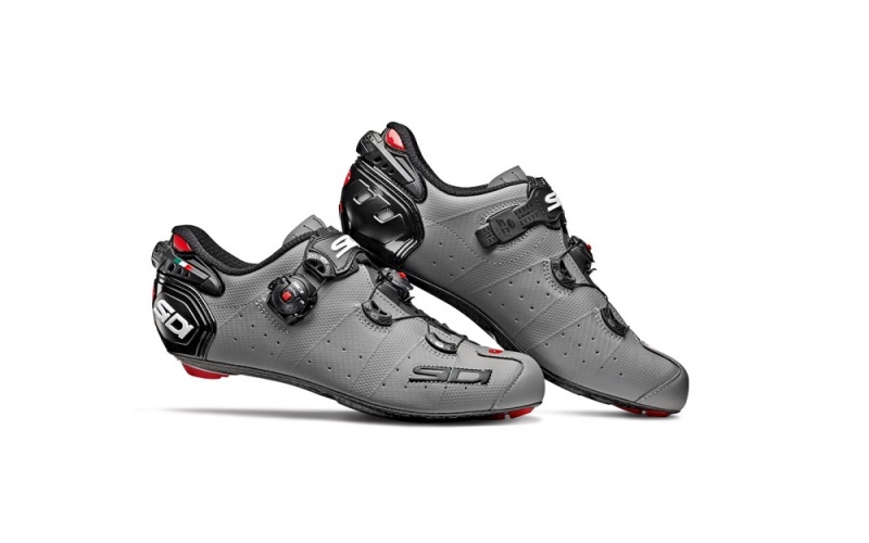 Grey Black Men\'s SIDI Wire 2 Matt Carbon Road Cycling Shoes Australia | ALL-9436