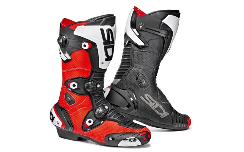 Red Black Men\'s SIDI Mag-1 Air Racing Boots Australia | BYX-4879