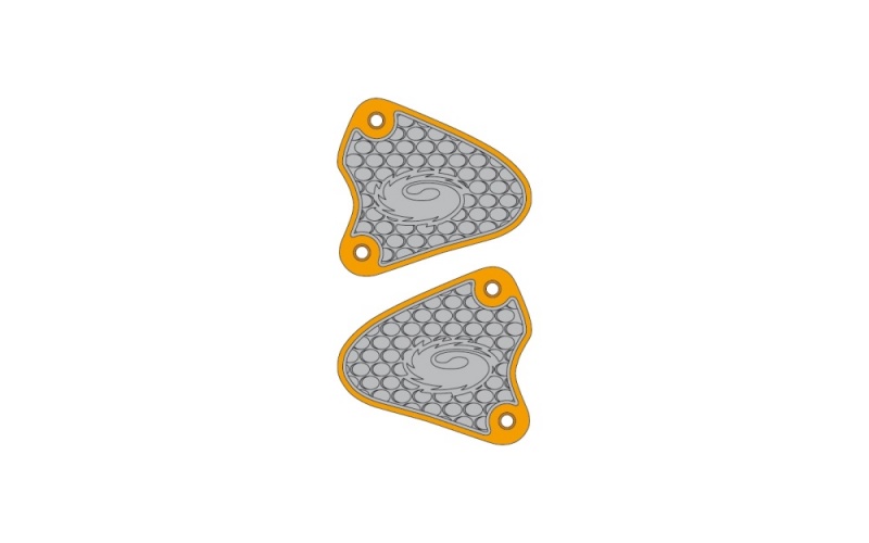 Silver Yellow Men\'s SIDI Mtb SRS Metatarus Insert Accessories Australia | UGR-0523