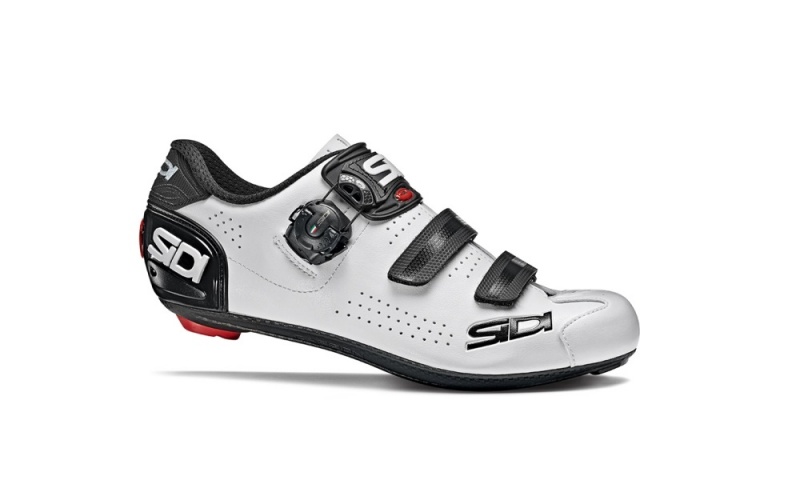 White Black Men\'s SIDI Alba 2 Road Cycling Shoes Australia | RHJ-5405