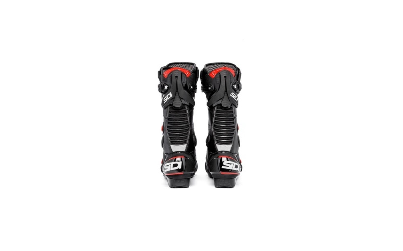 White Black Men's SIDI Mag-1 Air Racing Boots Australia | KUD-5895