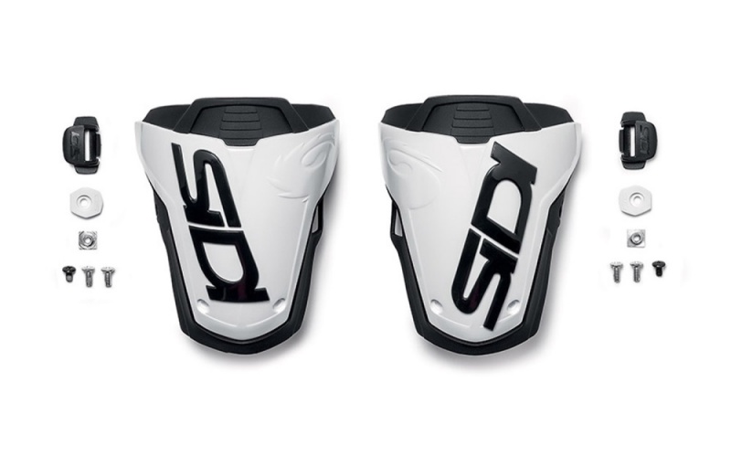 White Black Men\'s SIDI Mag1 Shin Plate Accessories Australia | CHU-8191