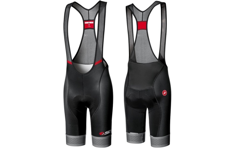 White Grey Men\'s SIDI Competizione Bibshort Clothing Australia | QSN-9396