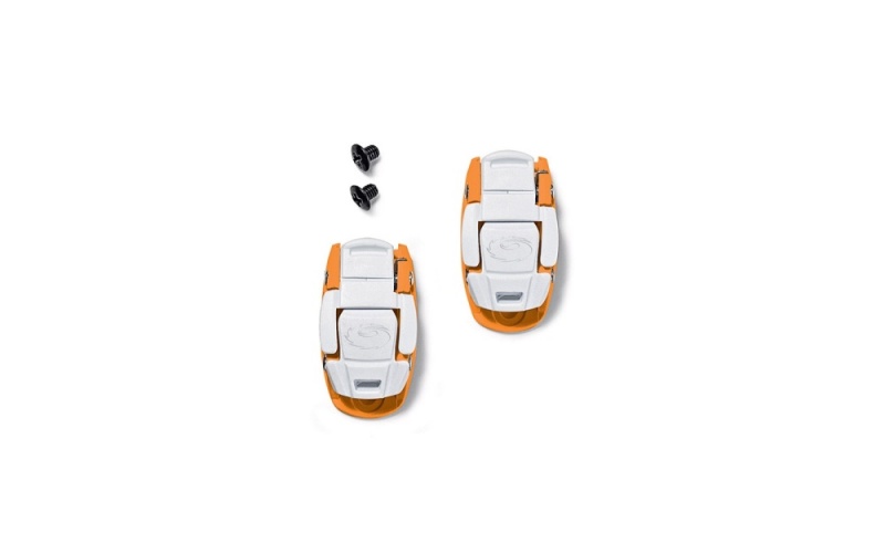 White Orange Men\'s SIDI Caliper Buckle Accessories Australia | QJW-0029