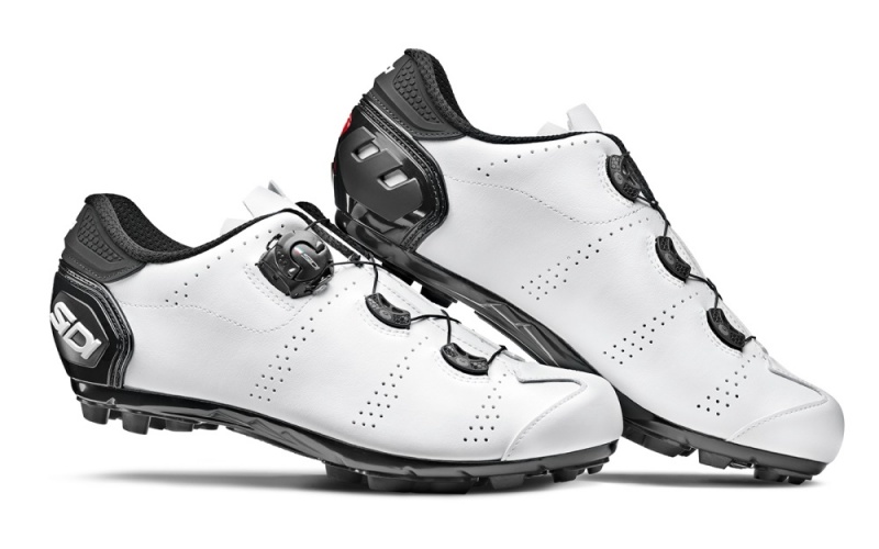 White White Men\'s SIDI Mtb Speed MTB Shoes Australia | QSQ-7185