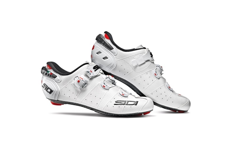 White White Men\'s SIDI Wire 2 Carbon Road Cycling Shoes Australia | LQC-0562