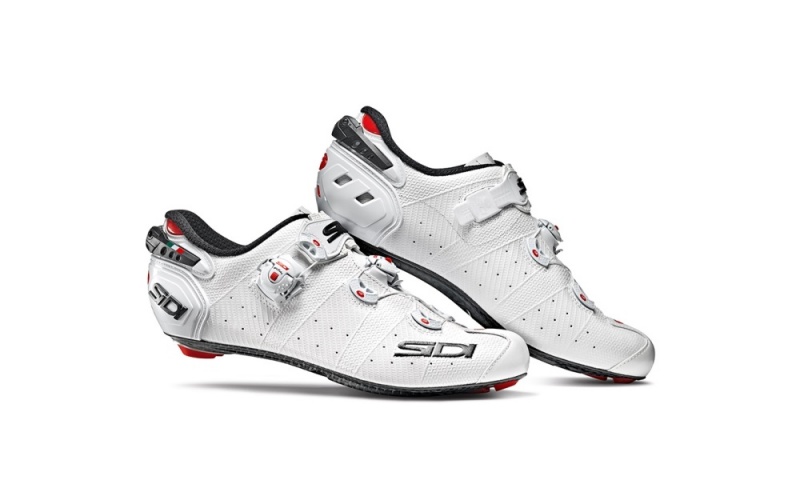 White White Men\'s SIDI Wire 2 Carbon Road Cycling Shoes Australia | NLV-3691