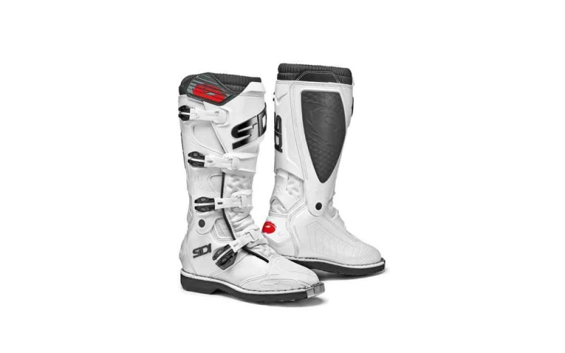 White White Men\'s SIDI X Power LEI Offroad Boots Australia | AOR-2969