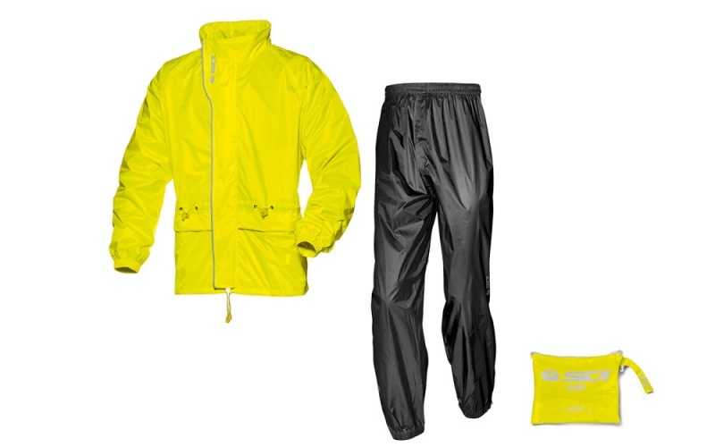 Yellow Black Men\'s SIDI Rain Suits K-out 3 Clothing Australia | QEG-6229