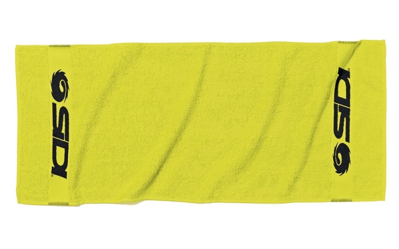 Yellow Black Men\'s SIDI Towel 40x100 Accessories Australia | HIU-2382