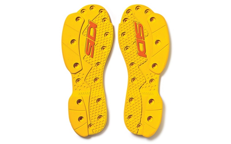 Yellow Orange Men\'s SIDI Sms Supermoto Sole Accessories Australia | GMD-4943